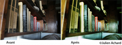 Astuce : traitement croisé avec Gimp