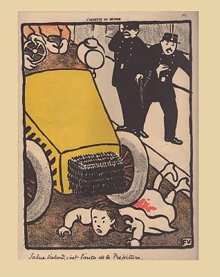 Félix Vallotton : Crimes et Châtiments. Assiette au Beurre, 1902.