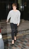 Emma Watson photographiée aujourd'hui à Londres