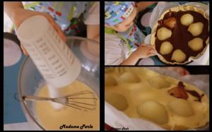 Recette de tarte poire-chocolat