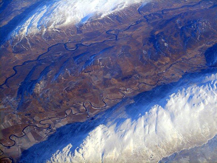 De magnifiques photos polaires : les vues d'avion de Dominique LANCASTRE.