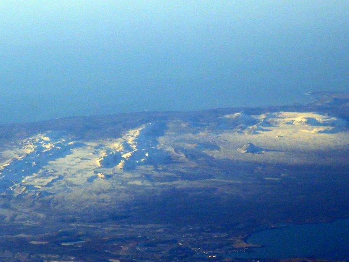 De magnifiques photos polaires : les vues d'avion de Dominique LANCASTRE.