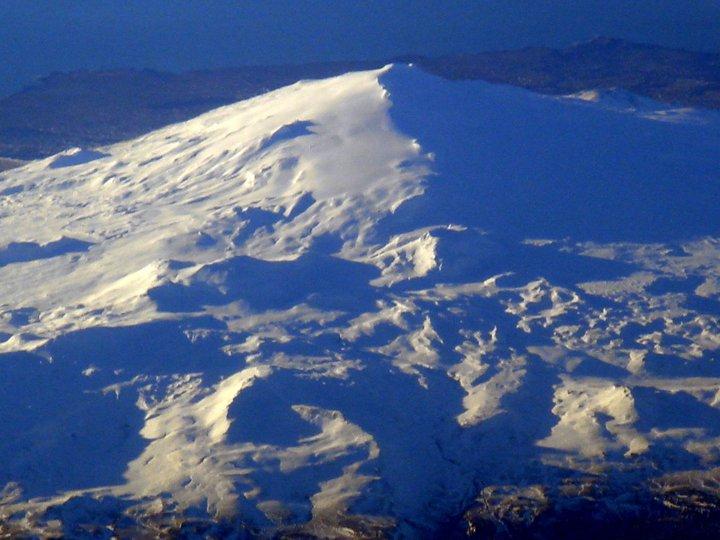De magnifiques photos polaires : les vues d'avion de Dominique LANCASTRE.