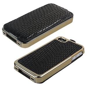 Une coque iPhone 4 transformable en étui cuir