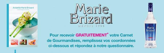 Carnet de gourmandises – Marie Brizard