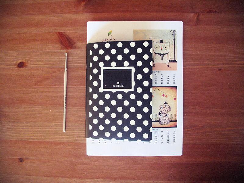 Notebook 2011 & Hiboo calendar