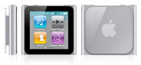 Mise à jour pour l’iPod Nano 6e génération