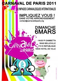 Carnaval de Paris - 14éme edition - - Festival Musical place gambetta paris