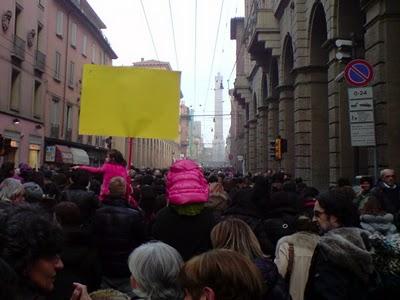 Manifestation à Bologne pour sauver les Italiennes