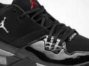 Jordan Flight Black/Metallic Silver-Varsity Red-Cement Grey