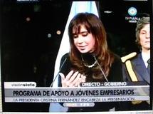 La présidente argentine démocratise le sport à la télévision