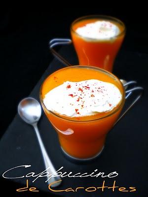 Cappuccino de carottes (1.5 pts ww)