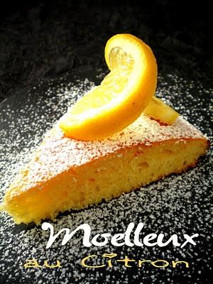 Moelleux au citron (3.5 pts ww)