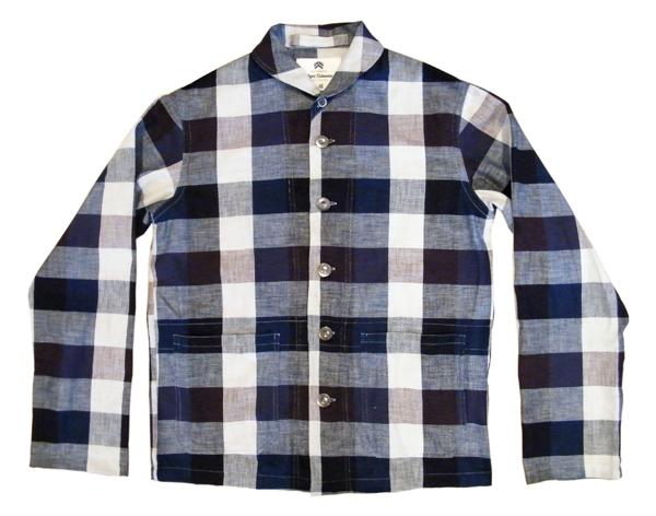NIGEL CABOURN – S/S 2011 – SHAWL NECK SHIRT JACKET