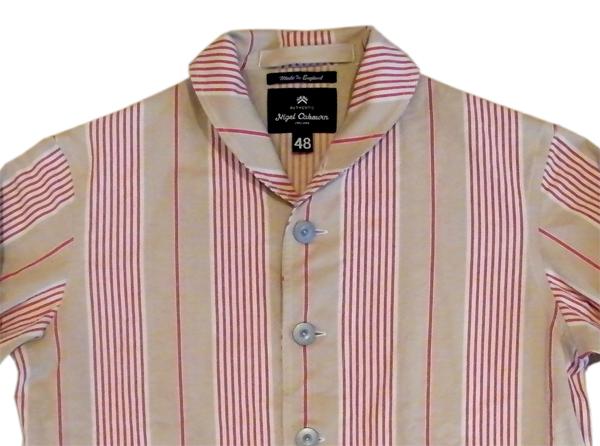 NIGEL CABOURN – S/S 2011 – SHAWL NECK SHIRT JACKET