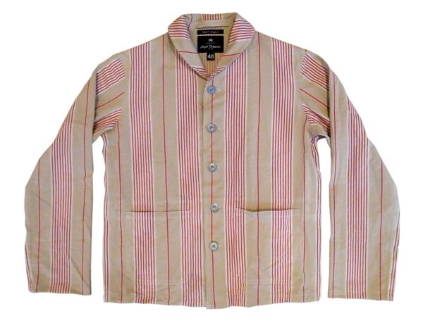 NIGEL CABOURN – S/S 2011 – SHAWL NECK SHIRT JACKET