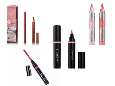 Les feutres à lèvres…!