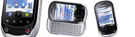 LG Optimus Chat : les spécifications techniques du smartphone social