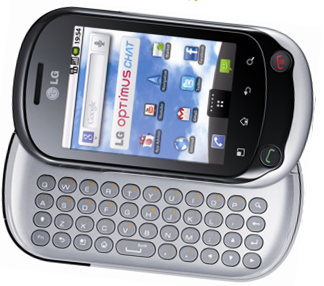 LG Optimus Chat : les spécifications techniques du smartphone social