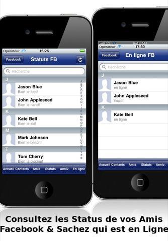 SyncyFB synchronise vos amis Facebook avec vos contacts sur iPhone...