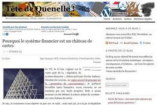 Pourquoi le système financier est un château de cartes