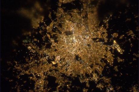 Paris vu de la station spatiale internationale
