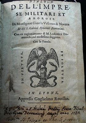Paolo Giovio, le chroniqueur des Peoples (1574)