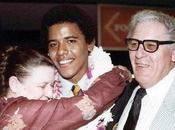 Barack Obama clan Clinton genoux