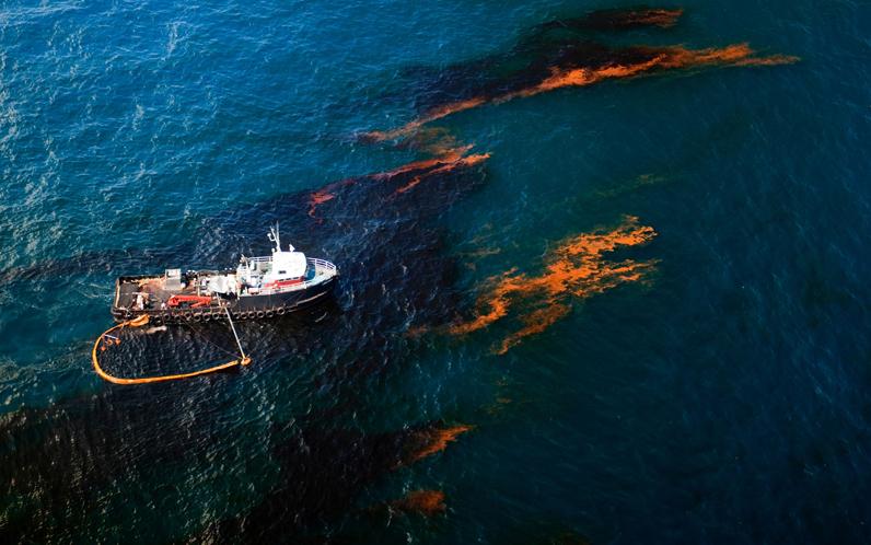 Déversement de pétrole dans le Golfe du Mexique