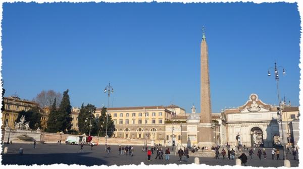 Un des treize obélisques romains