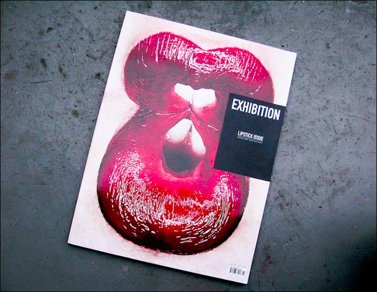 Exhibition: eat my lipstick !