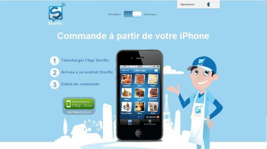 storific 535x299 Storific le service de commande via iPhone