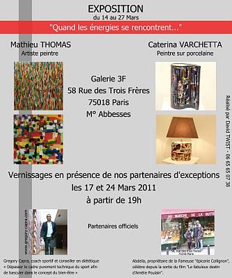 Vernissage : quand les énergies se rencontrent… !