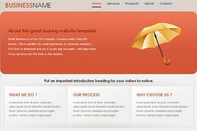 20 Beautiful High Quality CSS/XHTML Website Templates