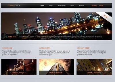 20 Beautiful High Quality CSS/XHTML Website Templates