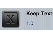 N’oubliez plus nouveaux messages avec Keep Text