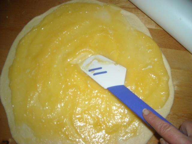 Chinois fourré au lemon curd