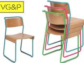 vg&amp;p; post-war school inspired chair