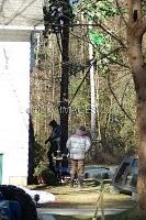 Tournage : les cascadeurs en pleine séance de test