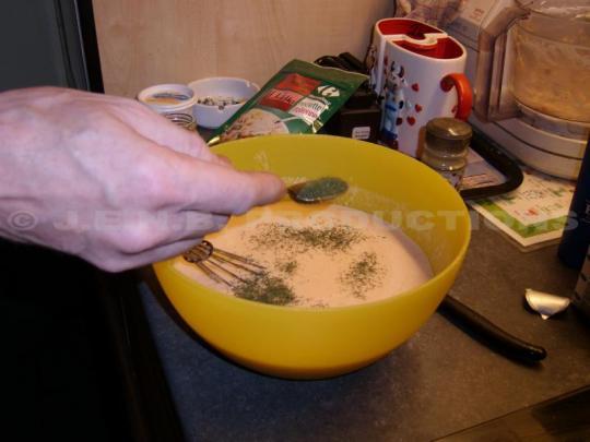 Bon appétit : Flans de saumon à l'aneth (à proposer sous différentes déclinaisons)