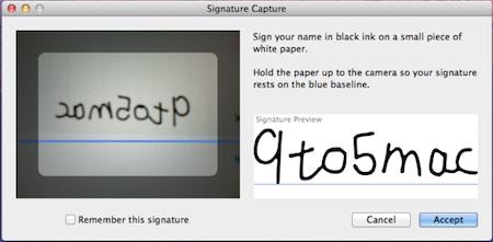 Signature Capture : signez très facilement les PDF sur Mac OS X Lion