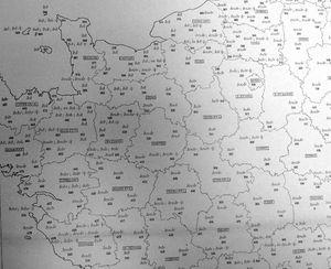 Atlas Linguistique of France