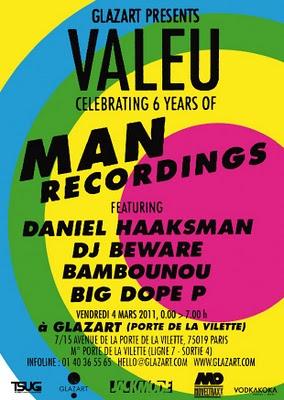 Man Recordings fête ses six ans au Glazart à Paris
