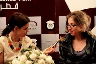 Echecs à Doha : Marie Sebag (FRA 2489) interviewée 