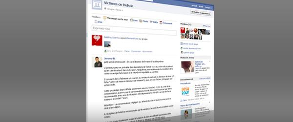 Rejoignez le groupe des victimes de BidKdo
