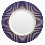 Guy DEGRENNE Boreal Hypnose - Assiette dessert bleue Guy DEGRENNE Boreal Hypnose - Assiette dessert bleue