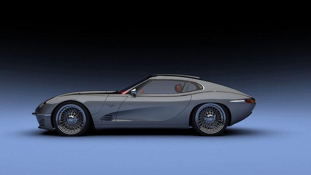 La relance de la Jaguar E-Type, par Vizualtech