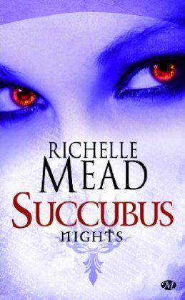 Les deux premières couvertures de la saga Succubus de Richelle Mead