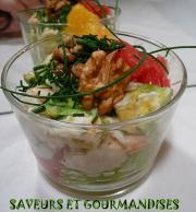 Verrines de crabe aux agrumes de Michy