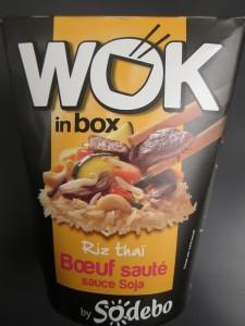 SODEBO Wok in box Bœuf sauté